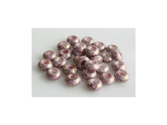 Demi Round O-Bead Spacer Beads 03000/15496 Glass Czech Republic