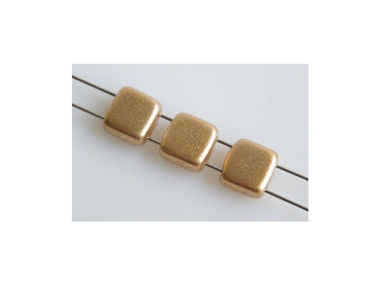 Tile 2-hole Square Beads 1710 Glass Czech Republic