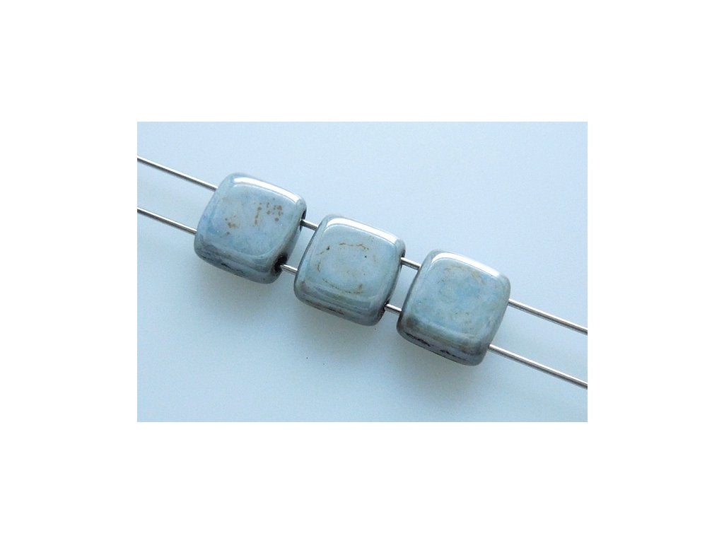 Tile 2-hole Square Beads 03000/65431 Glass Czech Republic