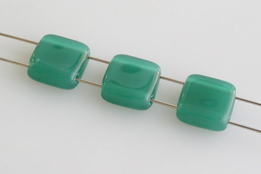 Tile 2-hole Square Beads 8 x 8 mm, color: 52130, Bohemia Crystal Glass, Czechia 11109009