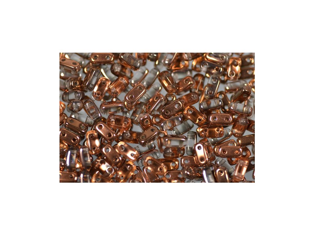 Brick 2-hole Rectangle Beads 00030/27101 Glass Czech Republic