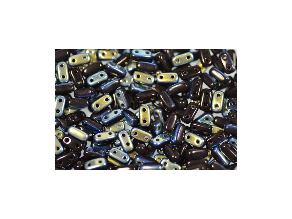 Brick 2-hole Rectangle Beads 23980/28701 Glass Czech Republic