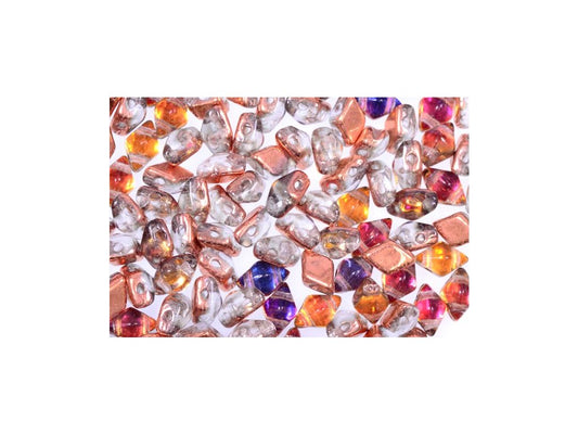 DiamonDuo 2-hole Beads Rhombus Gemduo 00030/55005 Glass Czech Republic
