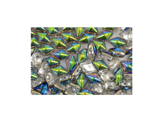 DiamonDuo 2-hole Beads Rhombus Gemduo 00030/28101 Glass Czech Republic