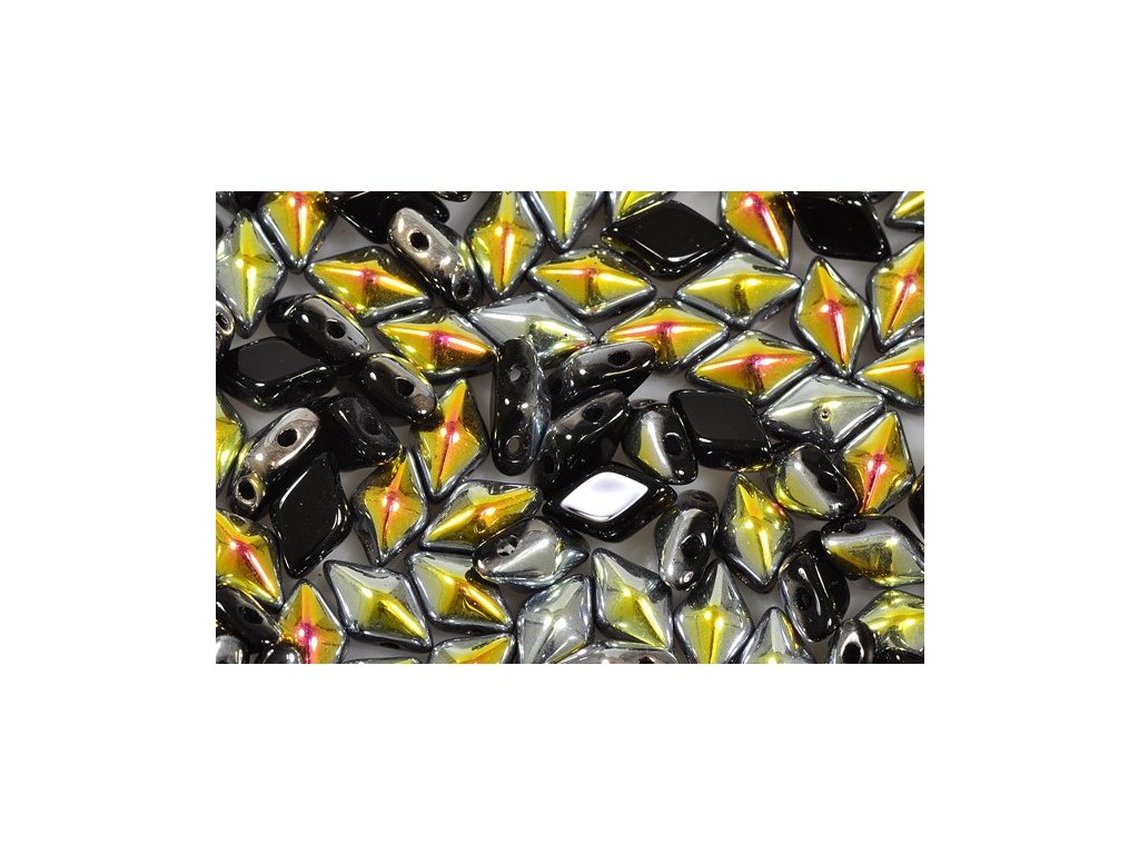 DiamonDuo 2-hole Beads Rhombus Gemduo 23980/28001 Glass Czech Republic