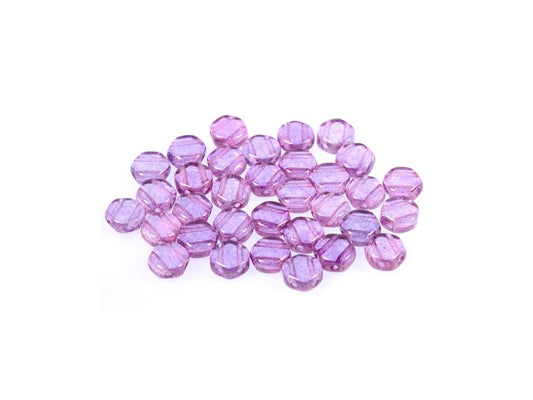 Hexagon 2-hole Flat Beads 00030/15726 Glass Czech Republic