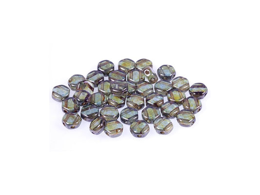 Hexagon 2-hole Flat Beads 00030/65431 Glass Czech Republic