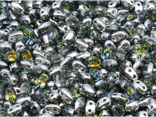 GBduo 2-hole Oval Beads 00030/55003 Glass Czech Republic