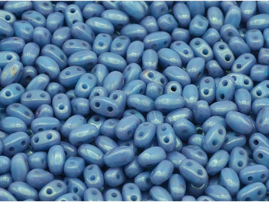 GBduo 2-hole Oval Beads 63020/15495 Glass Czech Republic