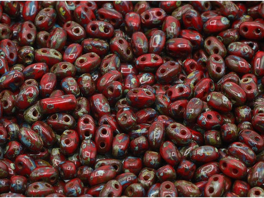 GBduo 2-hole Oval Beads 93200/86800 Glass Czech Republic