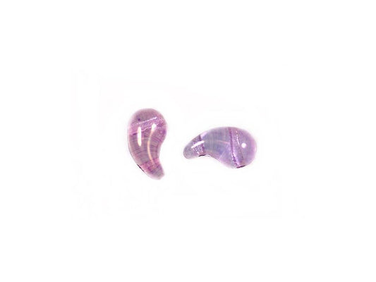 ZoliDuo 2-hole Comma Beads Right 00030/15726 Glass Czech Republic