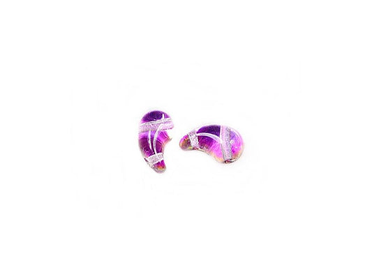 ZoliDuo 2-hole Comma Beads Right 00030/55002 Glass Czech Republic