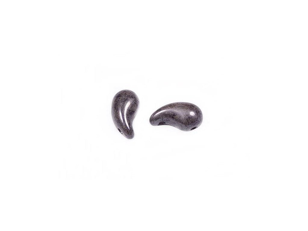 ZoliDuo 2-hole Comma Beads Right 03000/14449 Glass Czech Republic