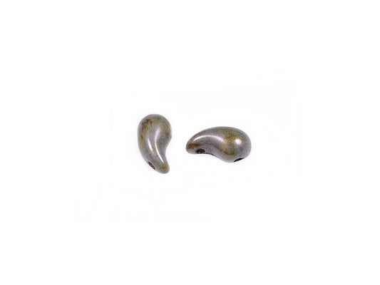 ZoliDuo 2-hole Comma Beads Right 03000/65431 Glass Czech Republic