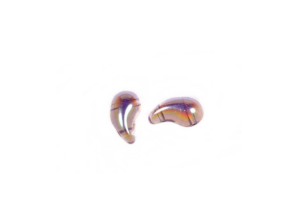 ZoliDuo 2-hole Comma Beads Right 20050/28701 Glass Czech Republic