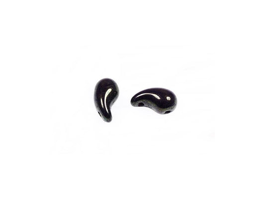 ZoliDuo 2-hole Comma Beads Right 23980/14495 Glass Czech Republic
