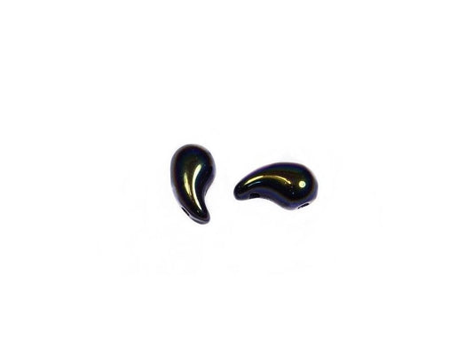 ZoliDuo 2-hole Comma Beads Right 23980/27307 Glass Czech Republic