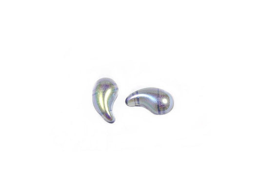ZoliDuo 2-hole Comma Beads Right 30320/28701 Glass Czech Republic