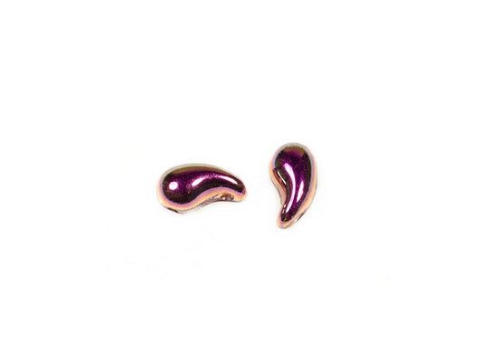 ZoliDuo 2-hole Comma Beads Left 00030/28009 Glass Czech Republic