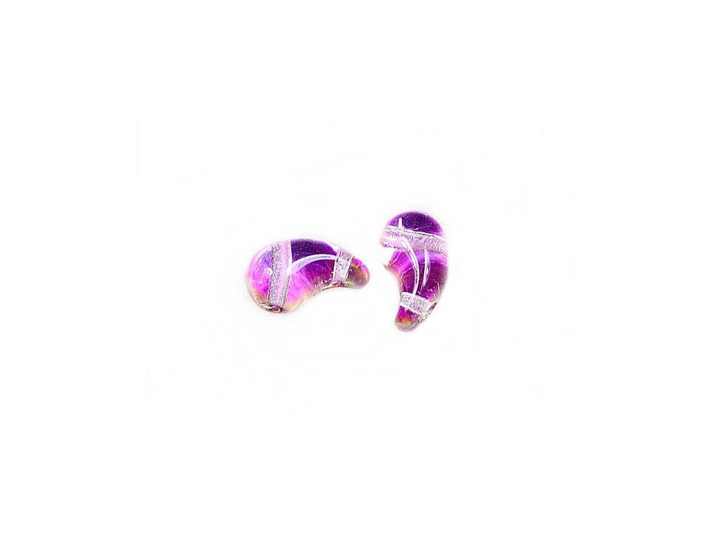 ZoliDuo 2-hole Comma Beads Left 00030/55002 Glass Czech Republic