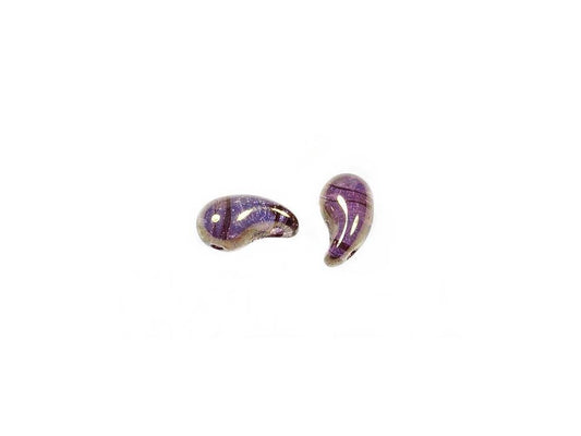 ZoliDuo 2-hole Comma Beads Left 00030/90215 Glass Czech Republic