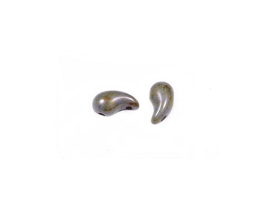 ZoliDuo 2-hole Comma Beads Left 03000/65431 Glass Czech Republic