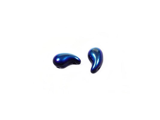 ZoliDuo 2-hole Comma Beads Left 23980/28701 Glass Czech Republic