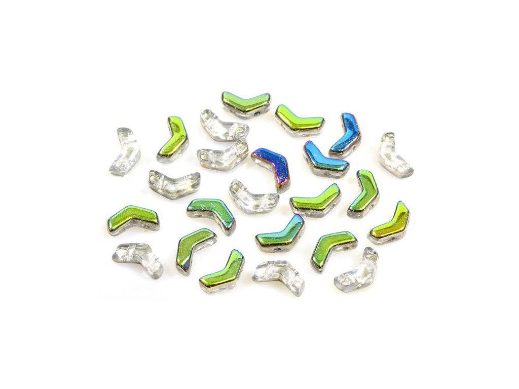 Arrow 2-hole Beads Ava Eva 00030/28101 Glass Czech Republic