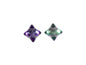 WibeDuo 2-hole Beads Star Cross 00030/55007 Glass Czech Republic