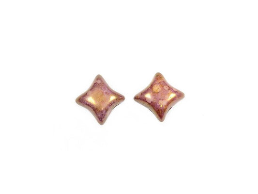 WibeDuo 2-hole Beads Star Cross 03000/15695 Glass Czech Republic