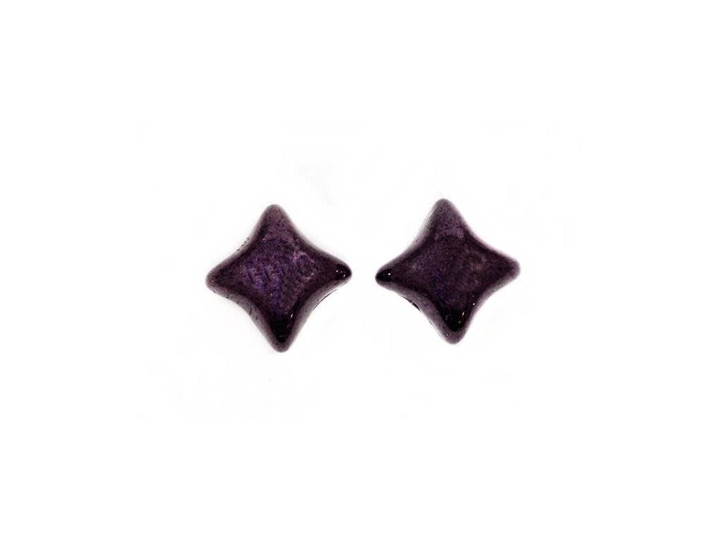 WibeDuo 2-hole Beads Star Cross 23980/15726 Glass Czech Republic