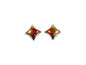 WibeDuo 2-hole Beads Star Cross 23980/28001 Glass Czech Republic