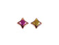WibeDuo 2-hole Beads Star Cross 23980/28009 Glass Czech Republic