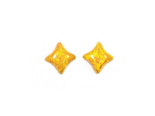 WibeDuo 2-hole Beads Star Cross 83120/15495 Glass Czech Republic