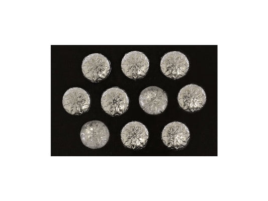 Snowflake Beads 00030/27001 Glass Czech Republic