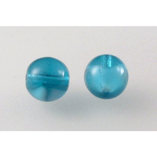 Round Pressed Beads 10 mm, color: 6628, Bohemia Crystal Glass, Czechia 11119001