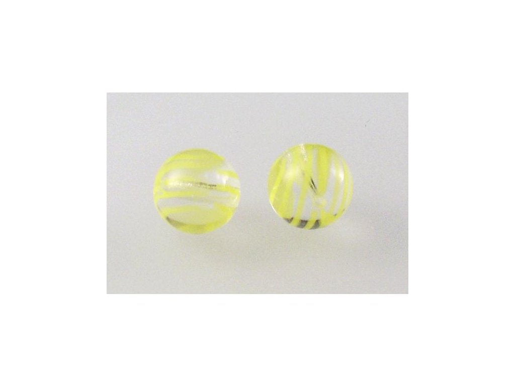 Round Pressed Beads 8801 Glass Czech Republic