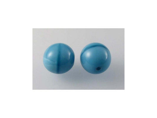 Round Pressed Beads 54220 Glass Czech Republic