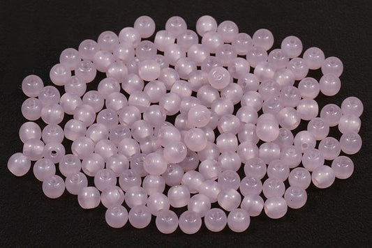 Round Pressed Beads 4 mm, color: 22100, Bohemia Crystal Glass, Czechia 11119001