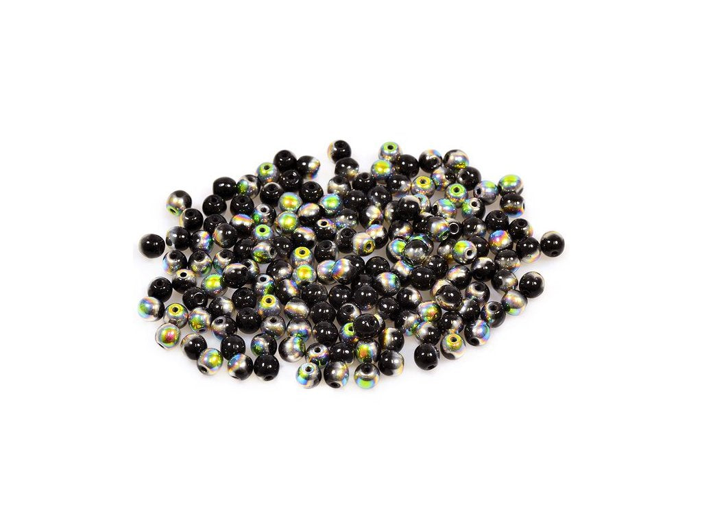 Round Pressed Beads 23980/28101 Glass Czech Republic