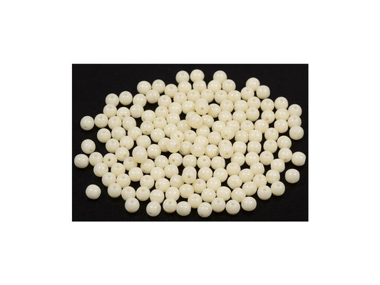 Round Pressed Beads 83529 Glass Czech Republic