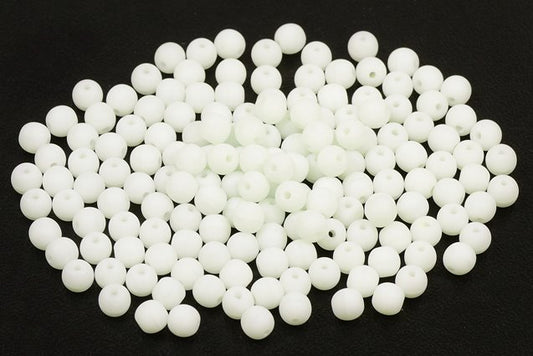 Round Pressed Beads 4 mm, 83539 Matte (83539-84110), Bohemia Crystal Glass, Czechia 11119001