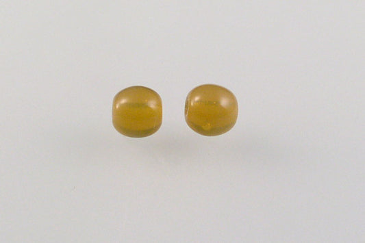 Round Pressed Beads 5 mm, Opal Orange (11000), Bohemia Crystal Glass, Czechia 11119001