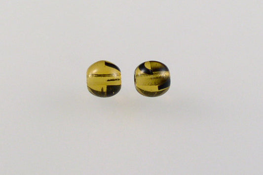 Round Pressed Beads 5 mm, color: 18016, Bohemia Crystal Glass, Czechia 11119001