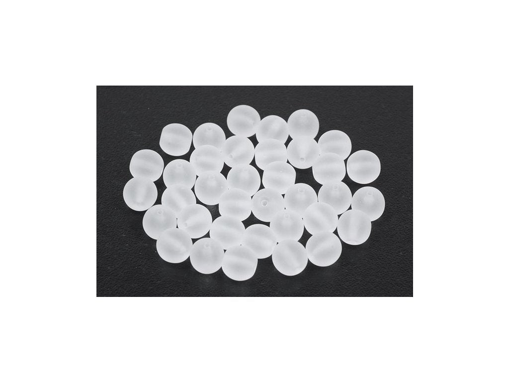 Round Pressed Beads 00030/84110 Glass Czech Republic