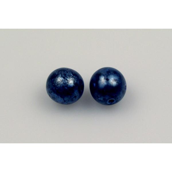 Round Pressed Beads 8 mm, Black 56930 (23980-56930), Bohemia Crystal Glass, Czechia 11119001