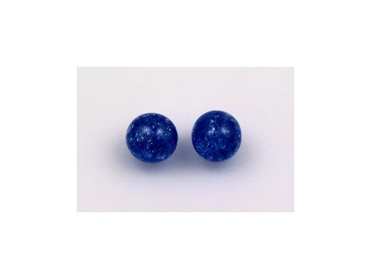 Round Pressed Beads 30050/85500 Glass Czech Republic