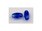 Pressed Beads Oval Olive 37008 Glass Czech Republic