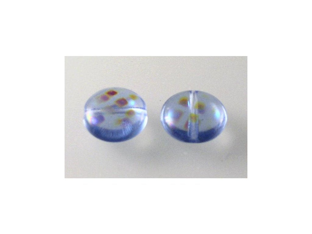 Lentil Beads Flat Round 30020/28706 Glass Czech Republic