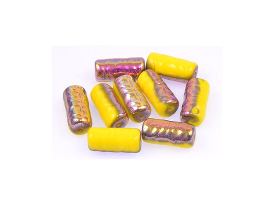 Pressed Beads Tube 83120/28009 Glass Czech Republic